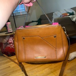 Faux leather purse
